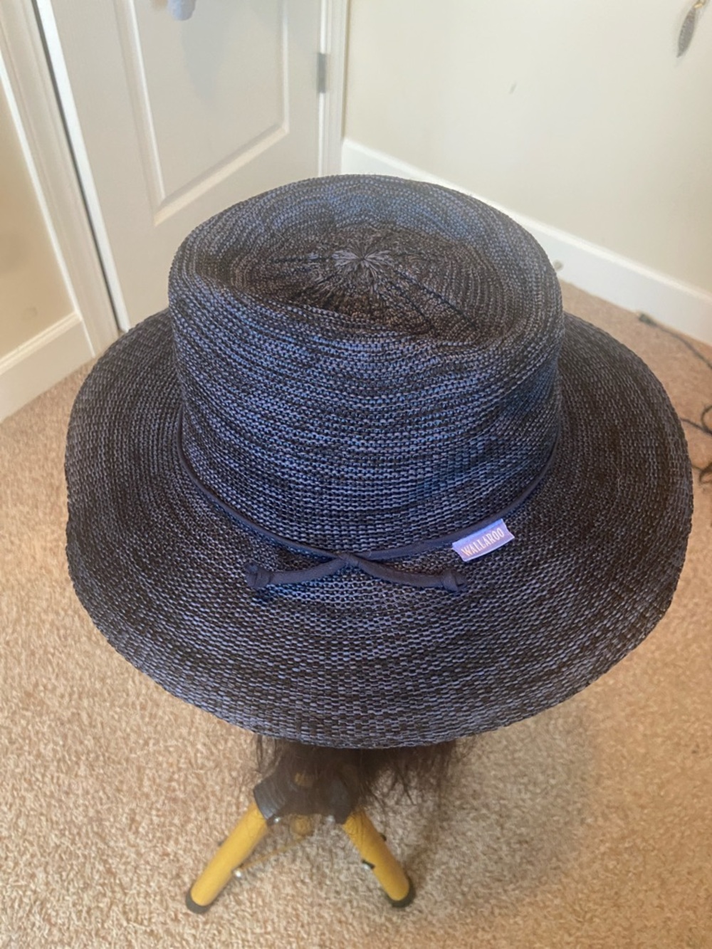 Navy Blue Adjustable Fedora